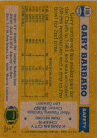 1982 Topps Gary Barbaro #110
