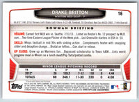 2013 Bowman Drake Britton #16