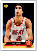 1992 Upper Deck McDonald's Rony Seikaly