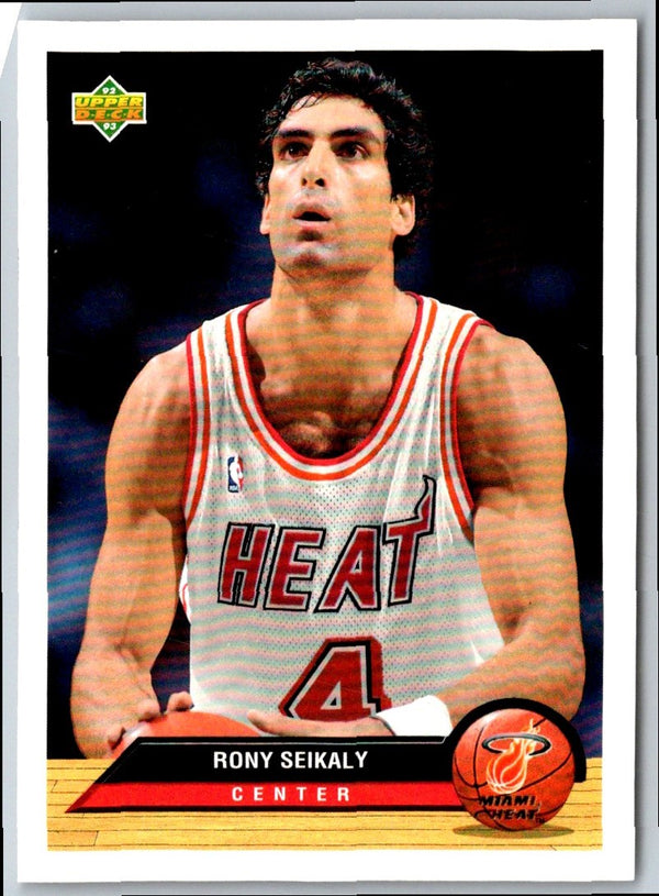 1992 Upper Deck McDonald's Rony Seikaly #P23