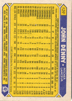 1987 O-Pee-Chee John Denny #139