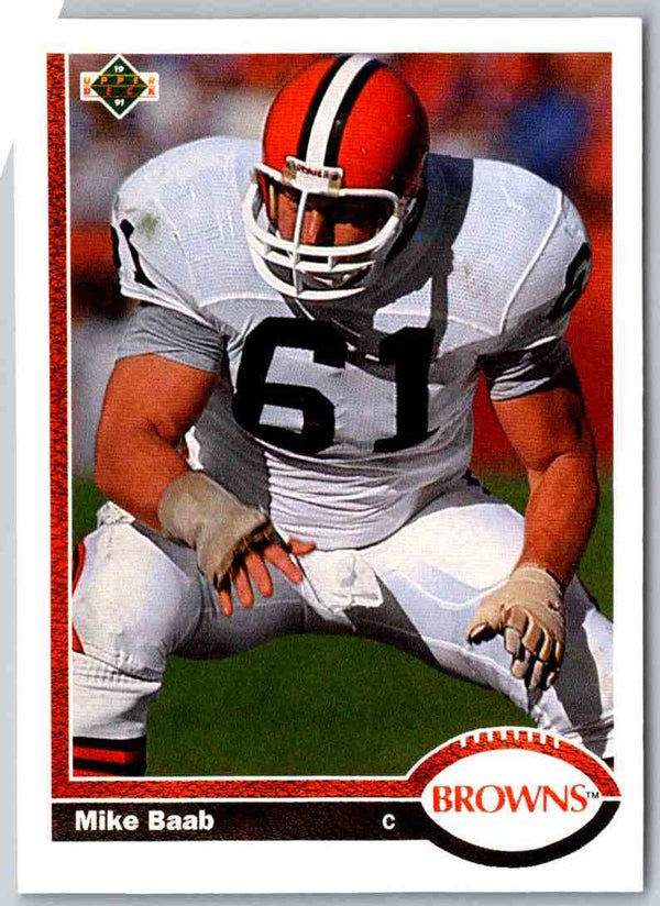 1991 Upper Deck Mike Baab #306