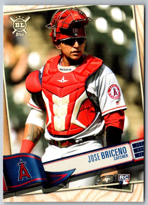 2019 Topps Big League Jose Briceno #70 Rookie