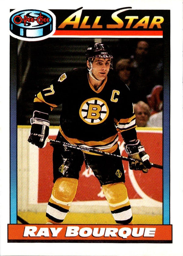 1991 O-Pee-Chee Ray Bourque #261