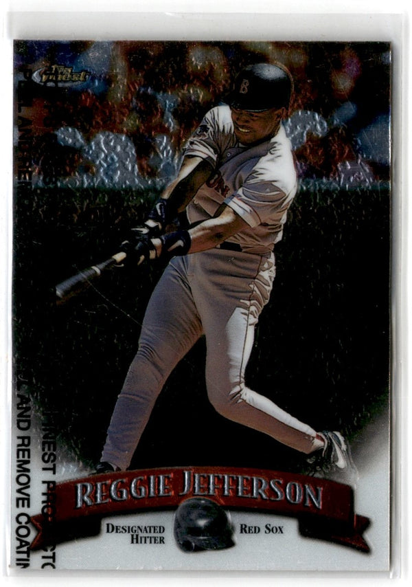 1998 Finest Reggie Jefferson #205