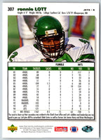 1995 Collector's Choice Ronnie Lott #307