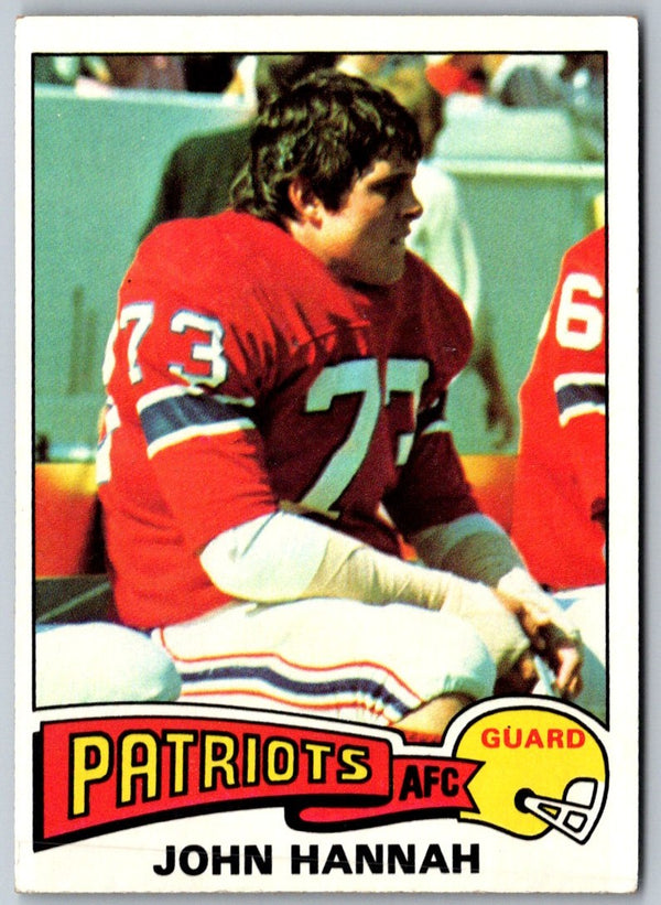 1975 Topps John Hannah #318