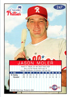 1993 Fleer Excel Jason Moler #247