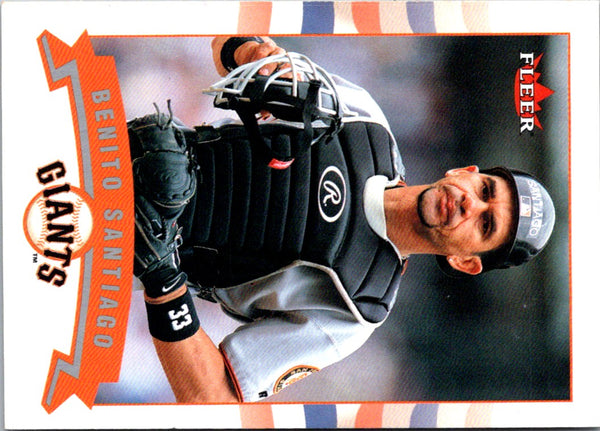 2002 Fleer Benito Santiago #251