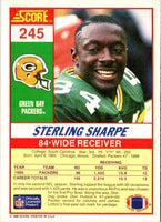 1990 Score Sterling Sharpe #245