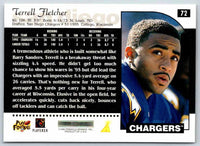 1996 Score Terrell Fletcher #72