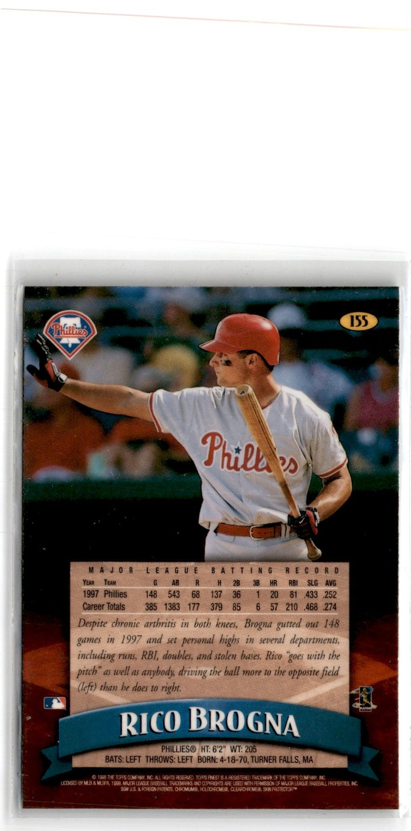 1998 Finest Rico Brogna