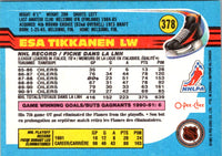 1991 O-Pee-Chee Esa Tikkanen #378