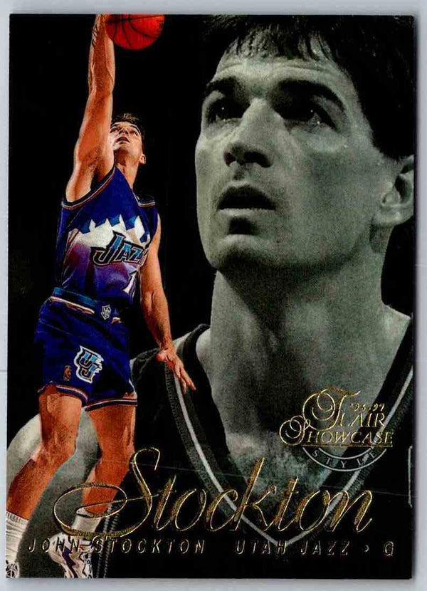 1996 Flair John Stockton #12