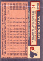 1984 O-Pee-Chee Steve Rogers #80