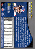 2001 Topps Chrome Kerry Collins #17