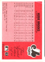 1986 Fleer Limited Edition Hubie Brooks #7