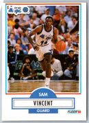 1990 Fleer Sam Vincent