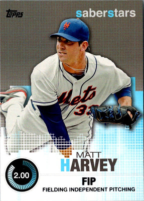 2014 Topps Saber Stars Matt Harvey #SST-22