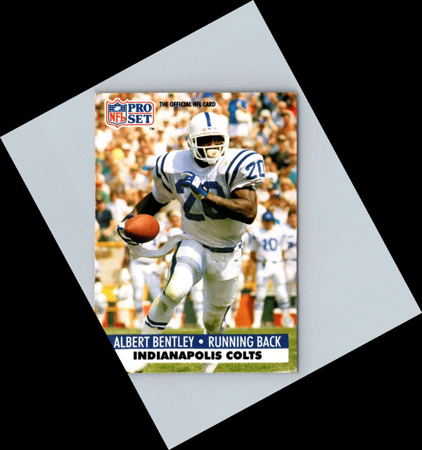 1991 Pro Set Albert Bentley #172