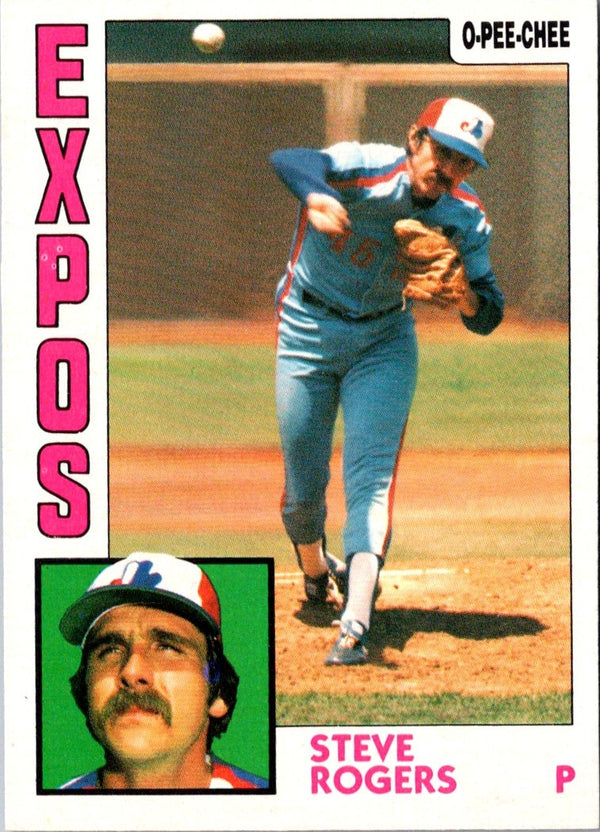 1984 O-Pee-Chee Steve Rogers #80