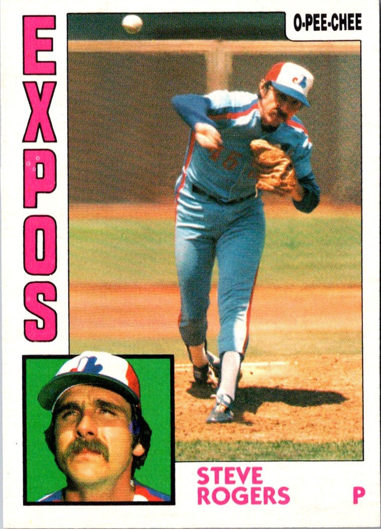 1984 O-Pee-Chee Steve Rogers