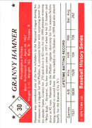 1979 TCMA 50's Granny Hamner