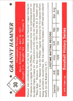 1979 TCMA 50's Granny Hamner #30