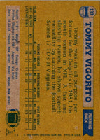 1982 Topps Tommy Vigorito #137 Rookie
