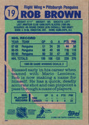 1990 Topps Rob Brown