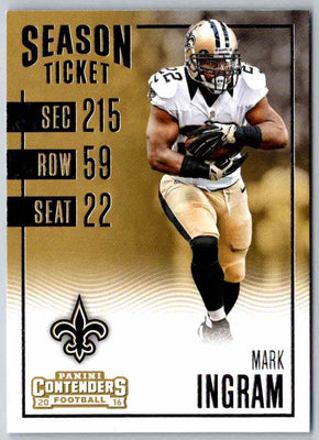 2016 Contenders Mark Ingram #47