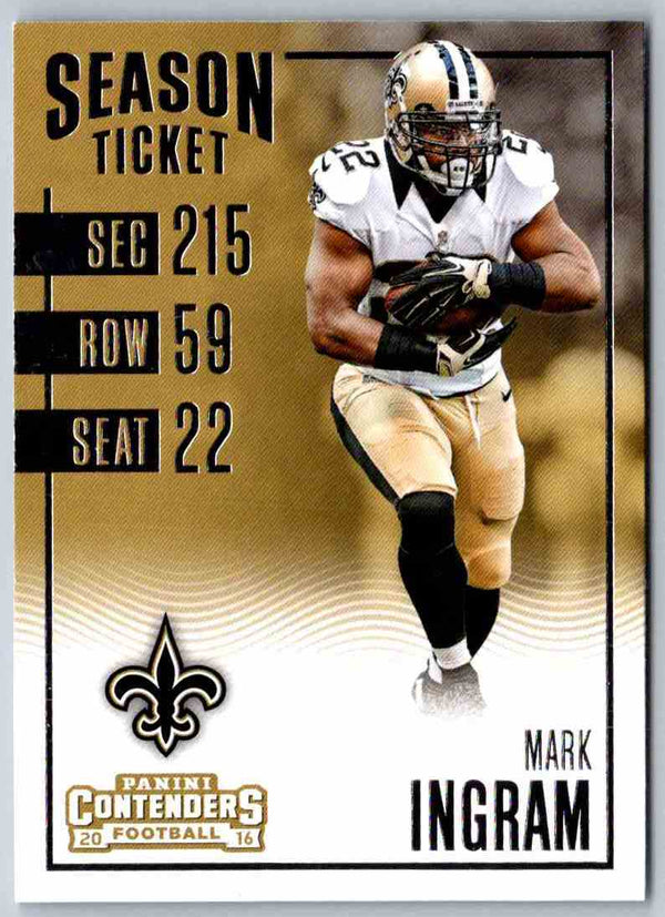 2016 Contenders Mark Ingram #47