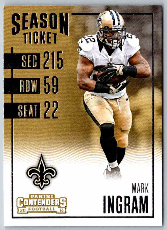 2016 Contenders Mark Ingram #47