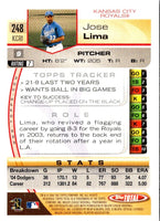 2005 Topps Total Jose Lima #248