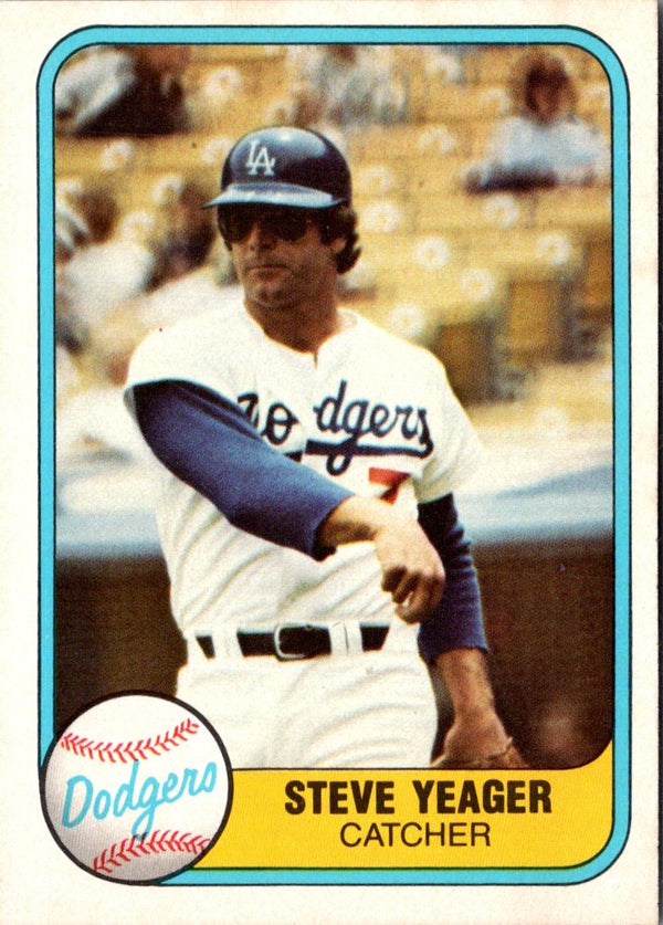 1981 Fleer Steve Yeager #129