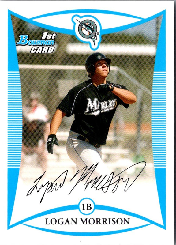 2008 Bowman Prospects Logan Morrison #BP69