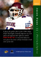 1996 Playoff Absolute Jason Dunn #87 Rookie