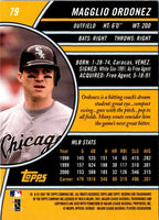 2001 Topps Reserve Magglio Ordonez #79