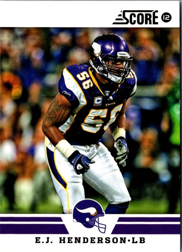 2012 Score E.J. Henderson #136