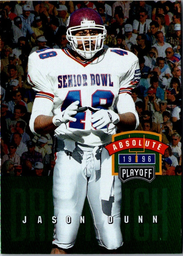 1996 Playoff Absolute Jason Dunn #87 Rookie