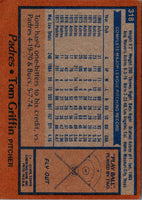 1978 Topps Tom Griffin #318