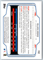 2014 Bowman Allen Craig #112