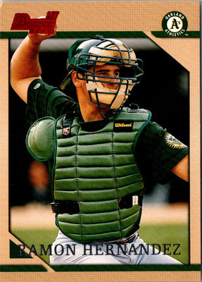 1996 Bowman Ramon Hernandez #220 Rookie