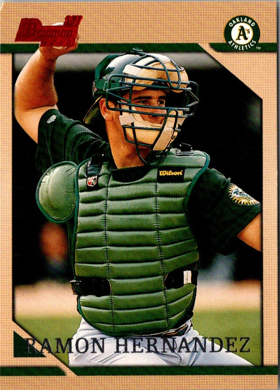 1996 Bowman Ramon Hernandez #220 Rookie