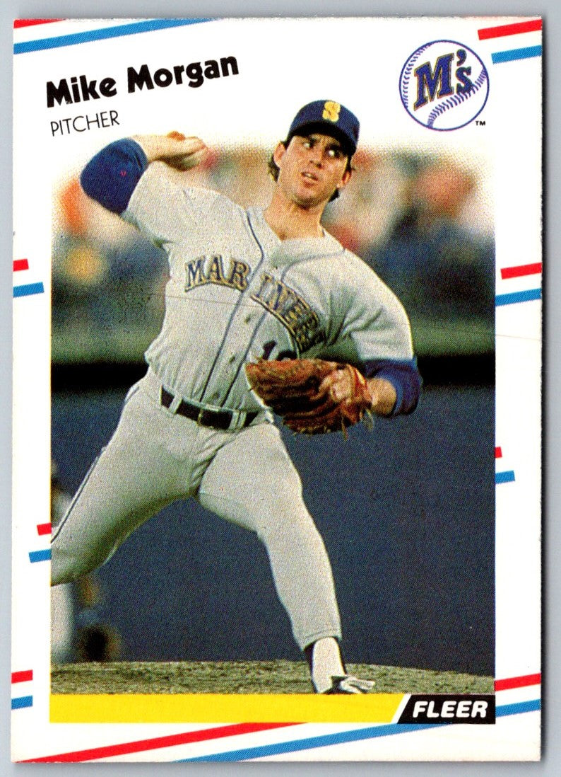 1988 Fleer Mike Morgan