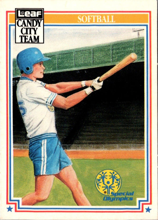 1987 Leaf Special Olympics Softball #S2