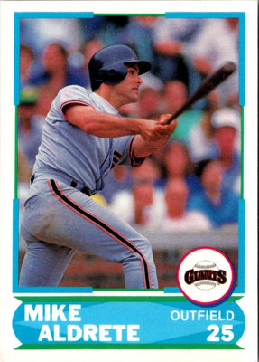 1988 Score Young Superstars I Mike Aldrete #35