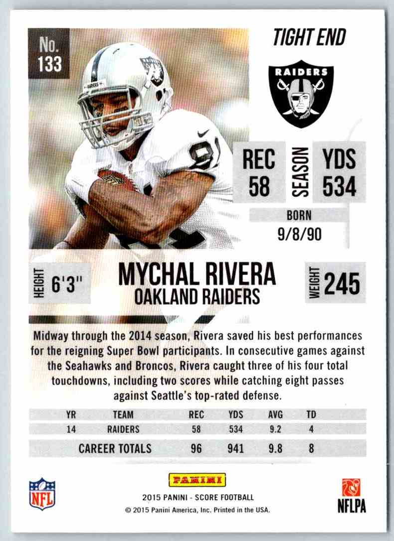 2015 Score Mychal Rivera