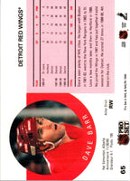 1990 Pro Set Dave Barr #65