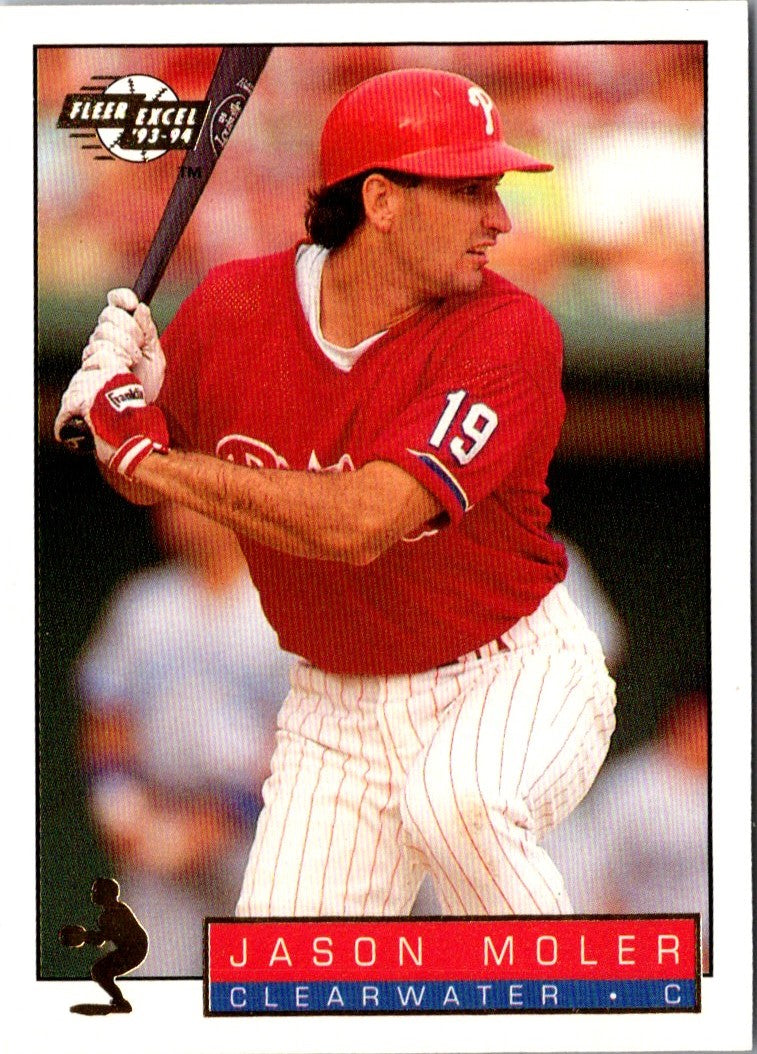 1993 Fleer Excel Jason Moler